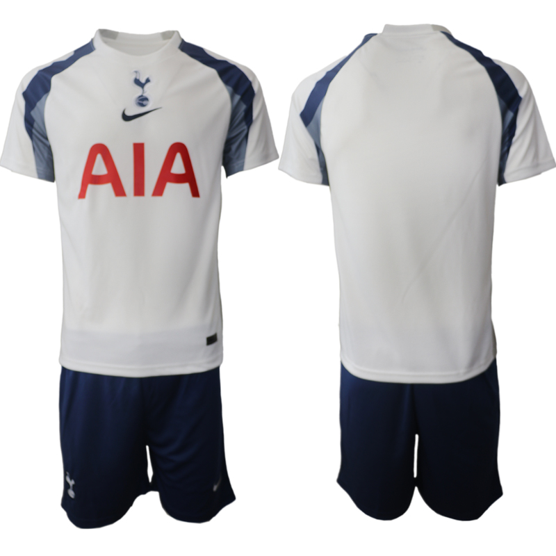 Men 2025-2026 Club Tottenham home White Blank Soccer Jersey->tottenham jersey->Soccer Club Jersey